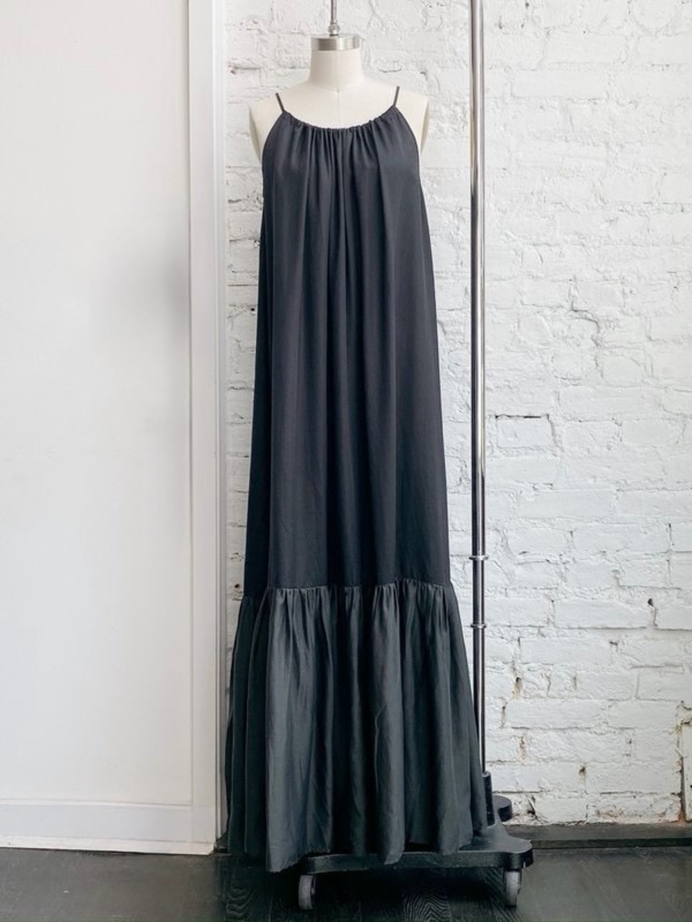 Brazeau Tricot Andres Silk Blend Maxi Dress Size 2